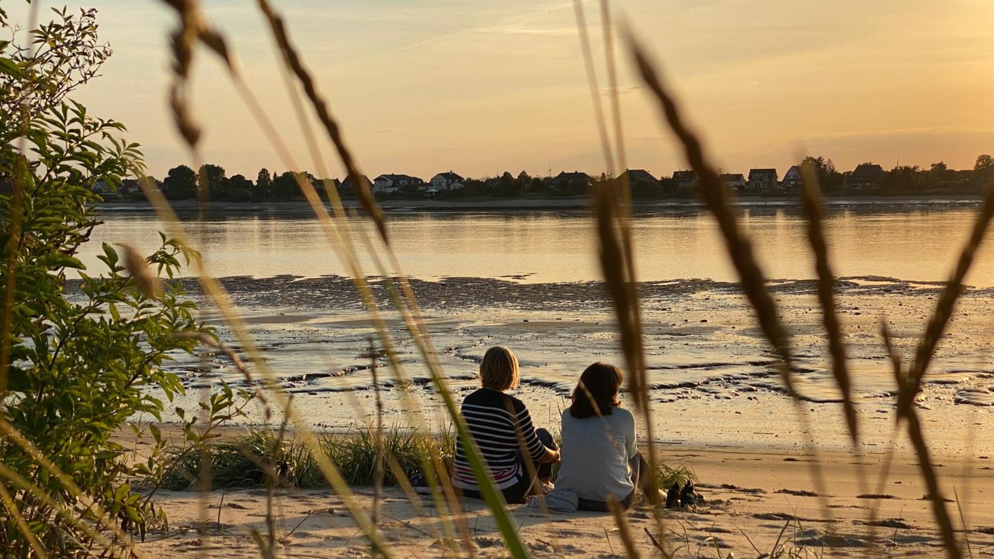 Ferienwohnung Sonnenaufgangsgenuss Harriersand Schwanewede Buitenkant foto